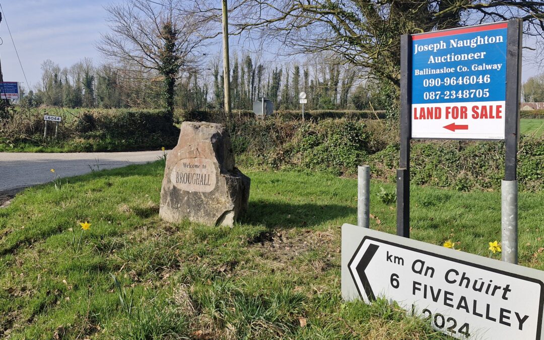 SALE AGREED!!   SALE AGREED!!  SALE AGREED!!  SALE AGREED!!        Land for Sale – c.15.05ha (c.37.18acres) of land for sale at Drinagh, Broughal, Kilcormac, Co. Offaly.